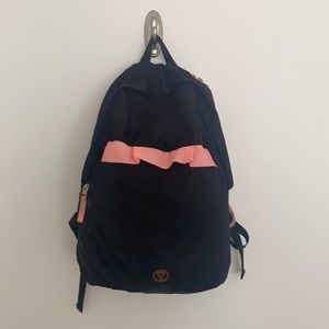 Ivivva backpack (black,pink)